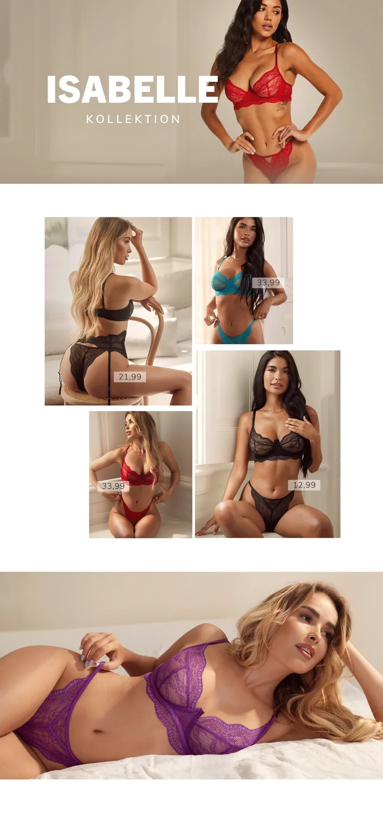 Hunkemöller, Newsletters — Hunkemöller (In-house project)